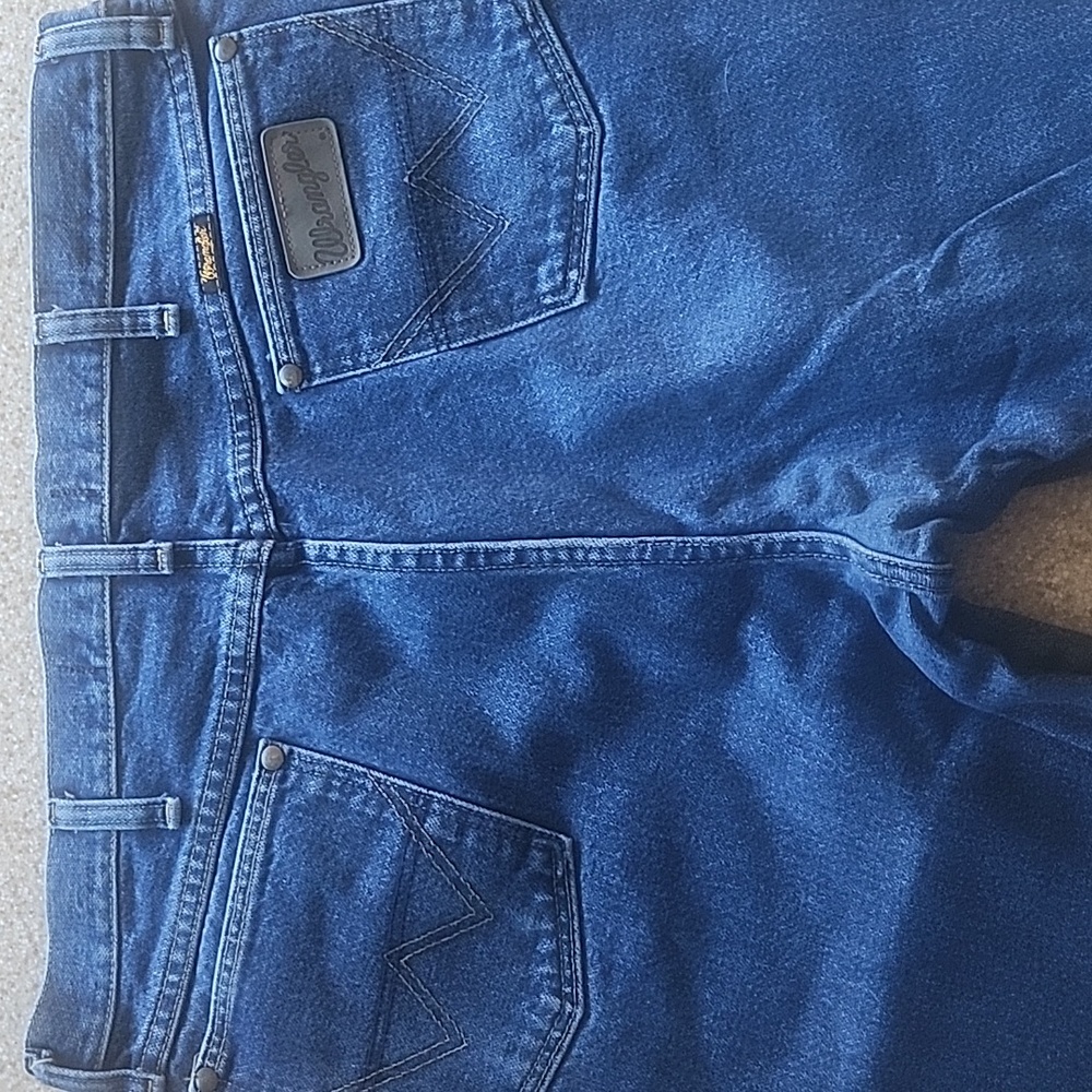 Men's 36x38 Wrangler 13MGSHD  George Straight Orig Fit Cowboy Cut Jeans - Picture 6 of 12